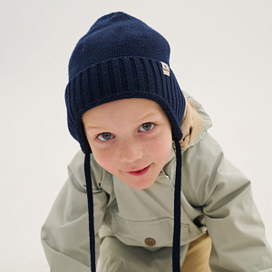 Шапка Peppihat "Bimla blue night", синяя